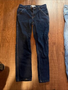 Amazon Essentials Men's Dark Blue Relaxed Jeans